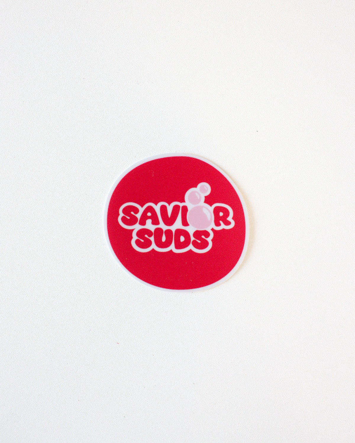 Savior Suds Wash Your Hands Sticker Pack — 4 Premium Vinyl Stickers