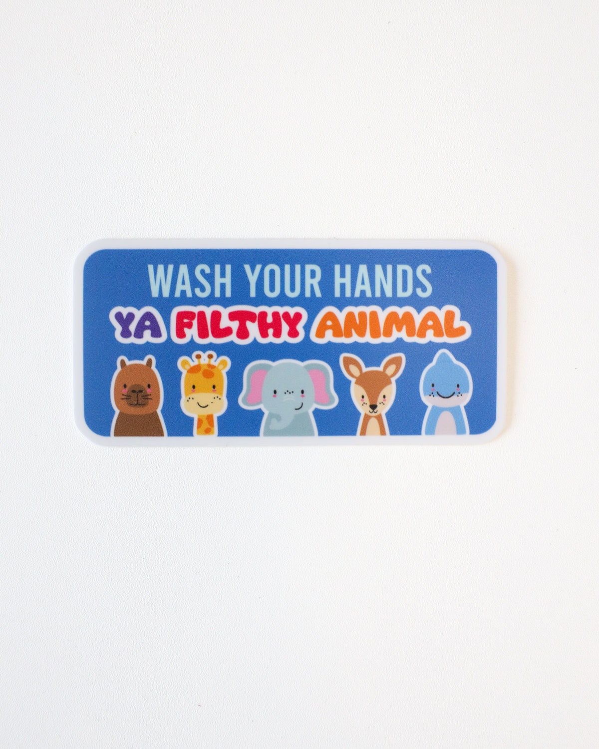 Savior Suds Wash Your Hands Sticker Pack — 4 Premium Vinyl Stickers