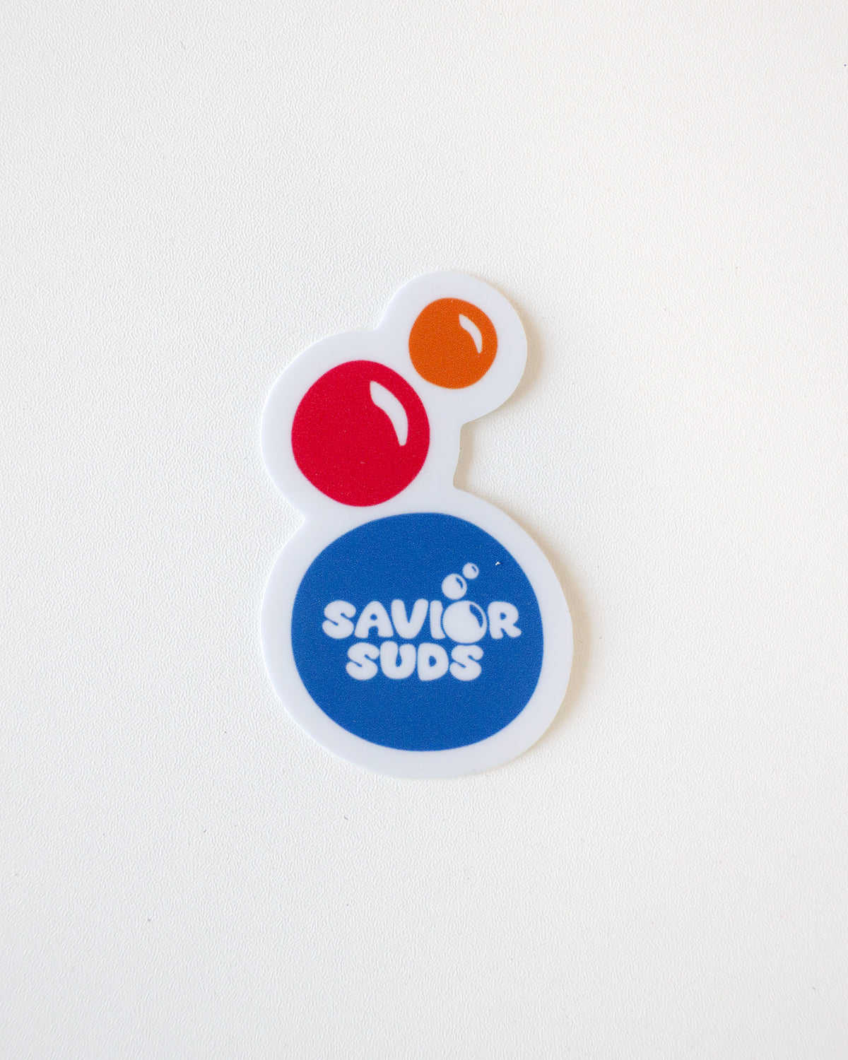 Savior Suds Punny Sticker Pack — 5 Premium Vinyl Stickers