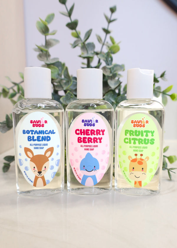 Savior Suds Tiff's Picks 3-scent hand soap gift set