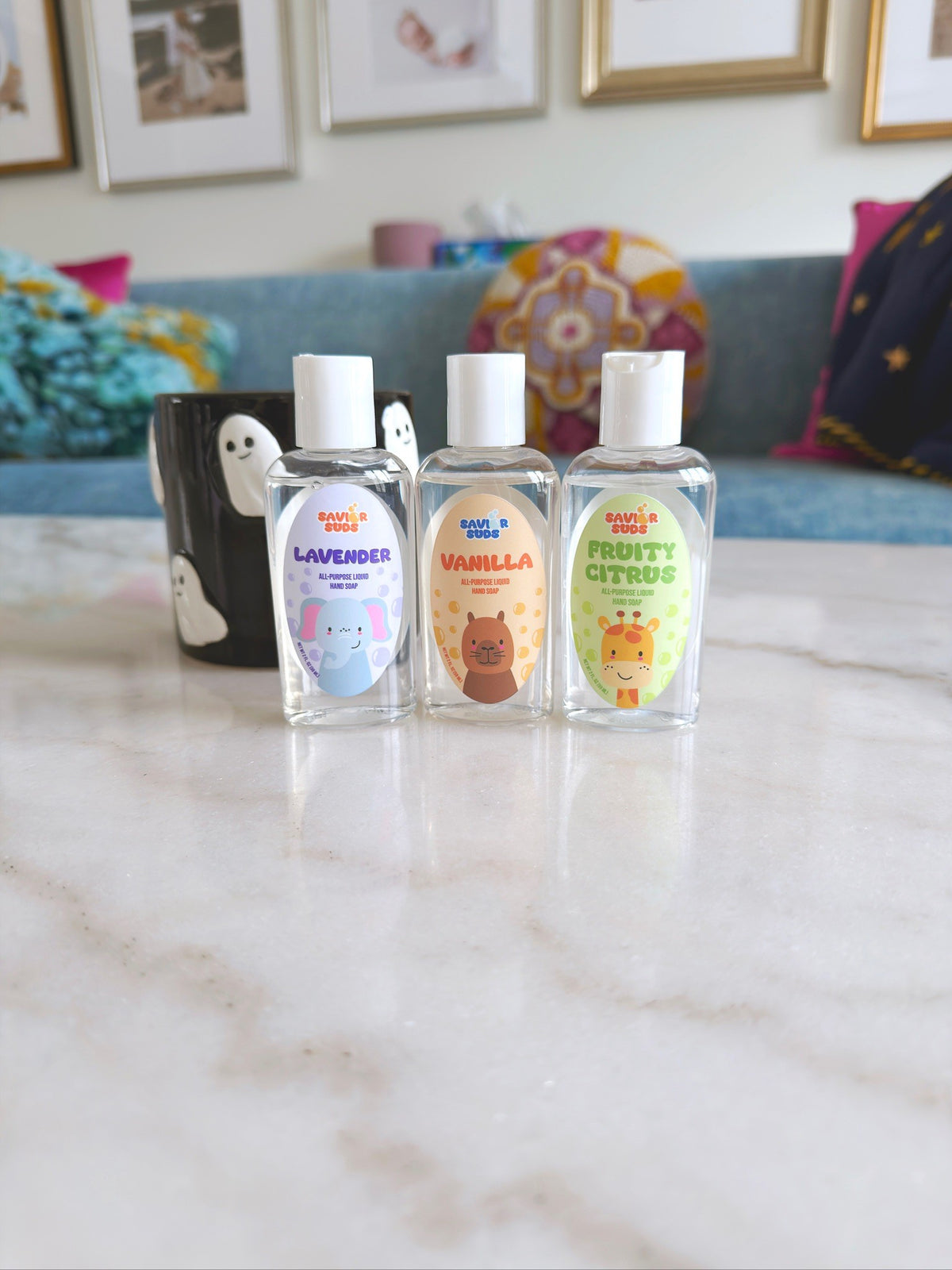 Boo Basket Bundle | Fruity Citrus, Lavender & Vanilla Hand Soap